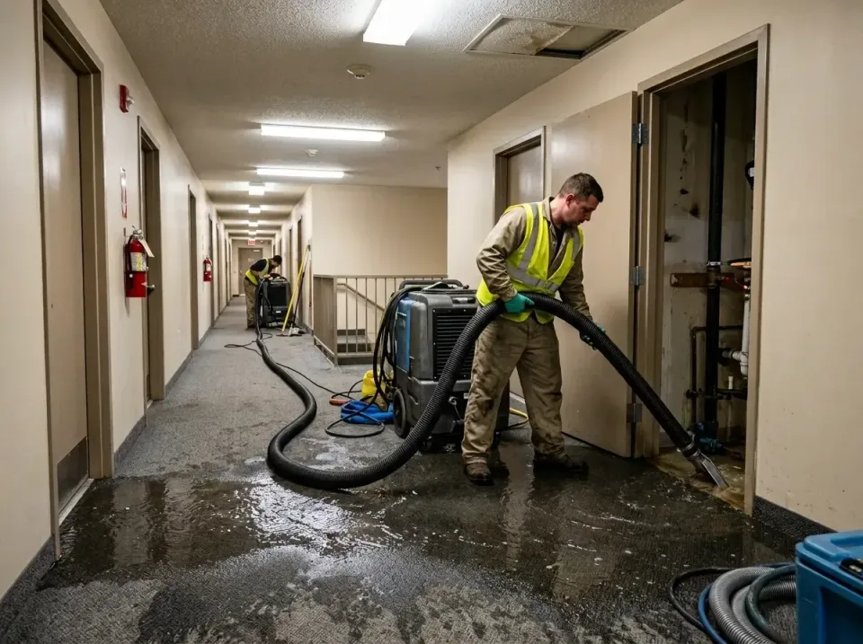 multi-unit-apartment-hallway-f-005 — frequently asked questions, Emergency Burst Pipe Water Extraction & Removal in Northwes…